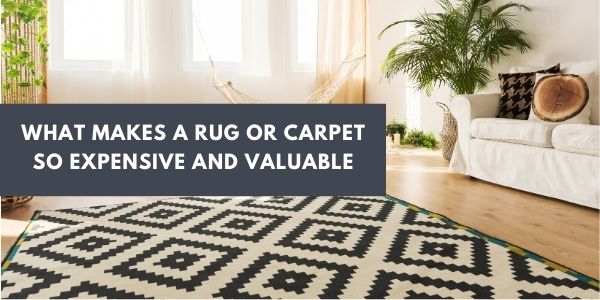 WHAT MAKES A RUG OR CARPET SO EXPENSIVE AND VALUABLE