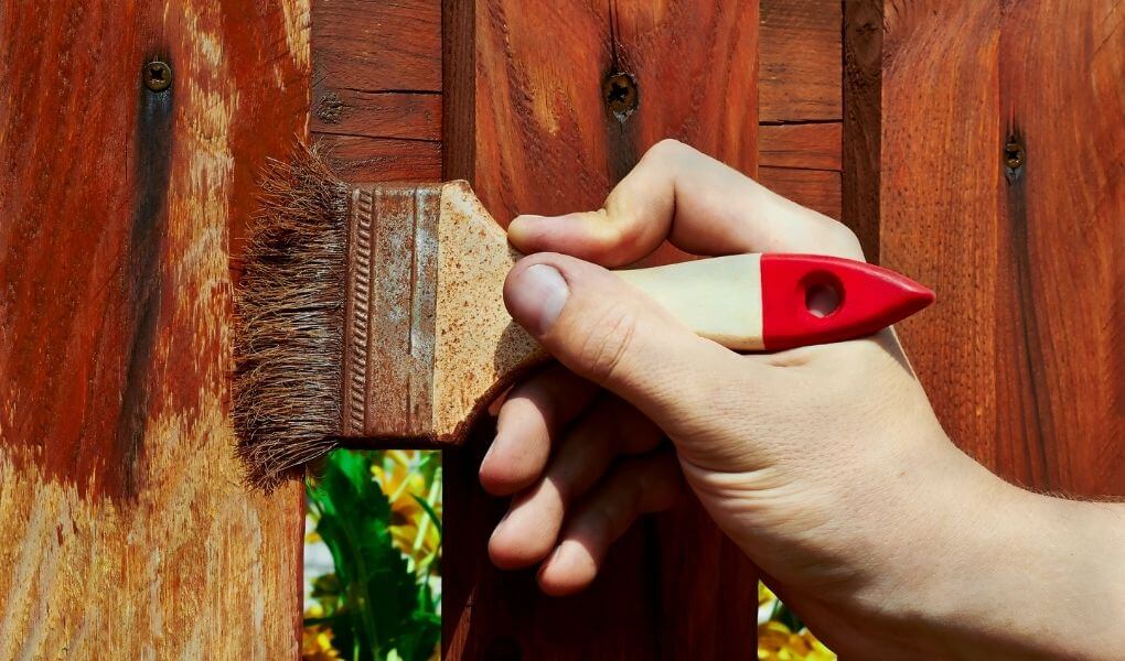 paint your fence